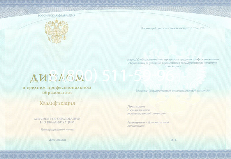 Купить Диплом колледжа (Спецбланк) 2014-2024 года в Нефтекамске Купить Диплом колледжа (Спецбланк) 2014-2024 года в Нефтекамске